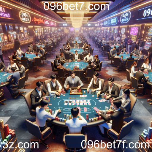 A Emoção do Pôquer Ao Vivo no 096bet7.com